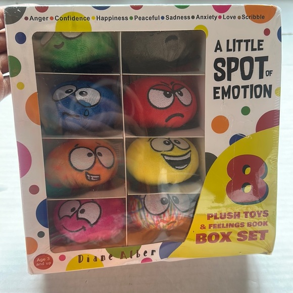 A little spot of emotion Toys A Little Spot Of Emotion 8 Plush Toys